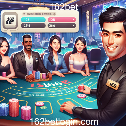 A Experiência Imersiva dos Jogos Ao Vivo no 162bet